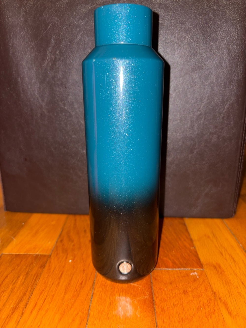 Starbucks water bottle. Shimmery ombre